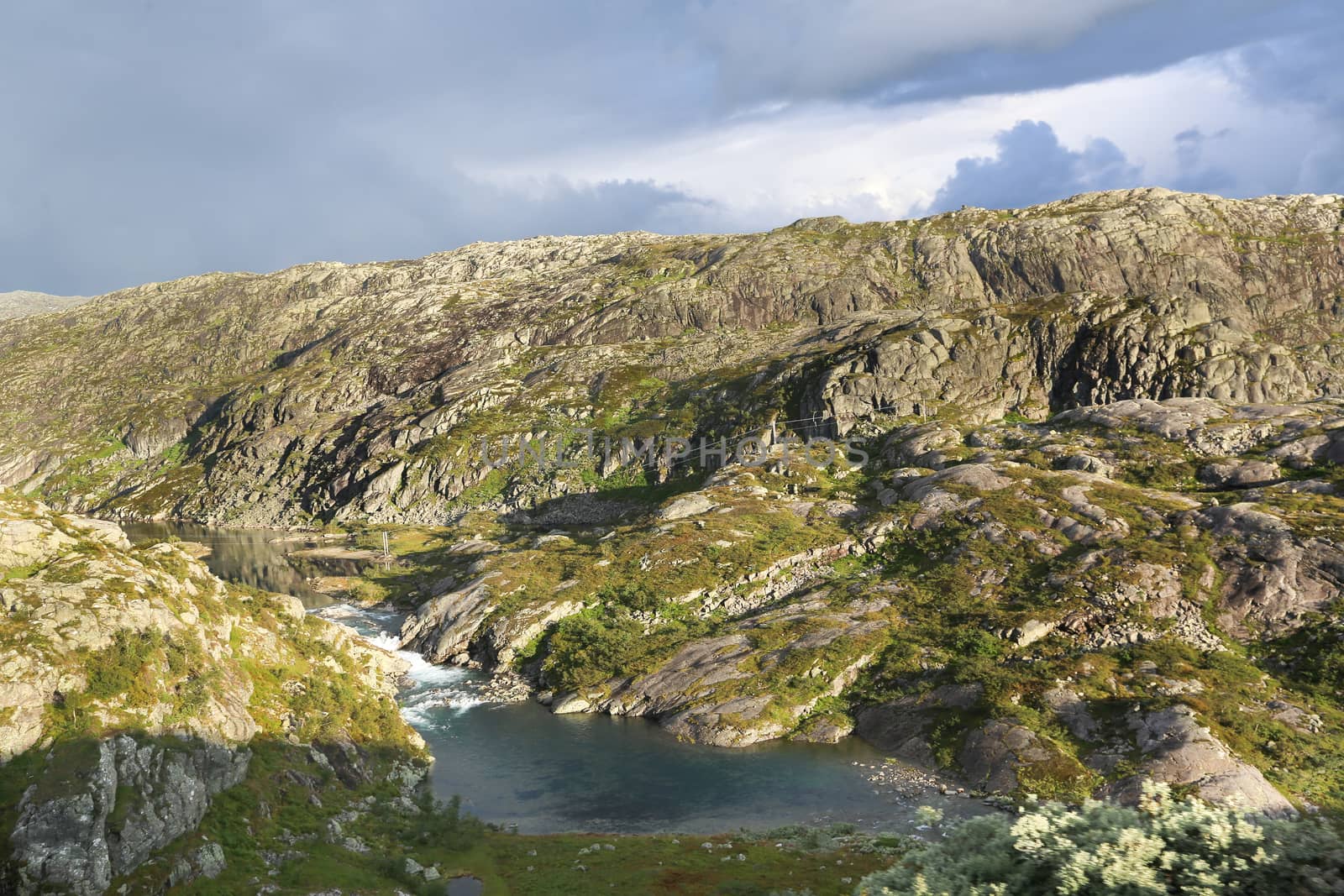 The Saudavegen is a picturesque national route in Norway