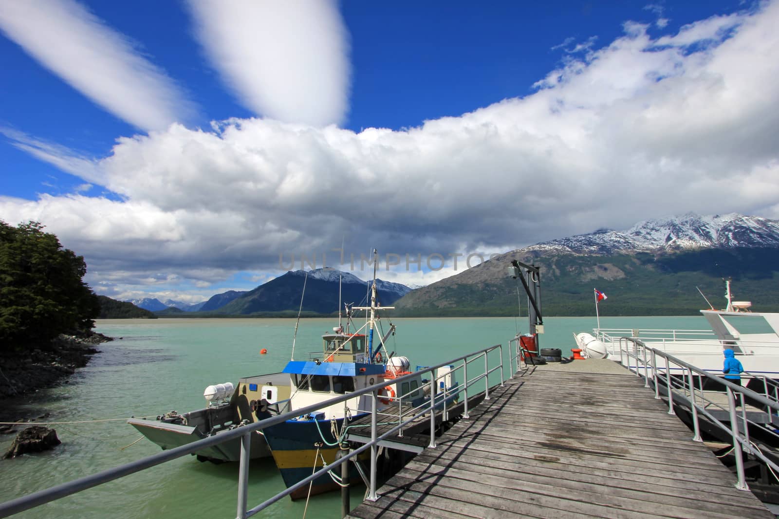 End of Carretera Austral near Villa O Higgins, Chile by cicloco