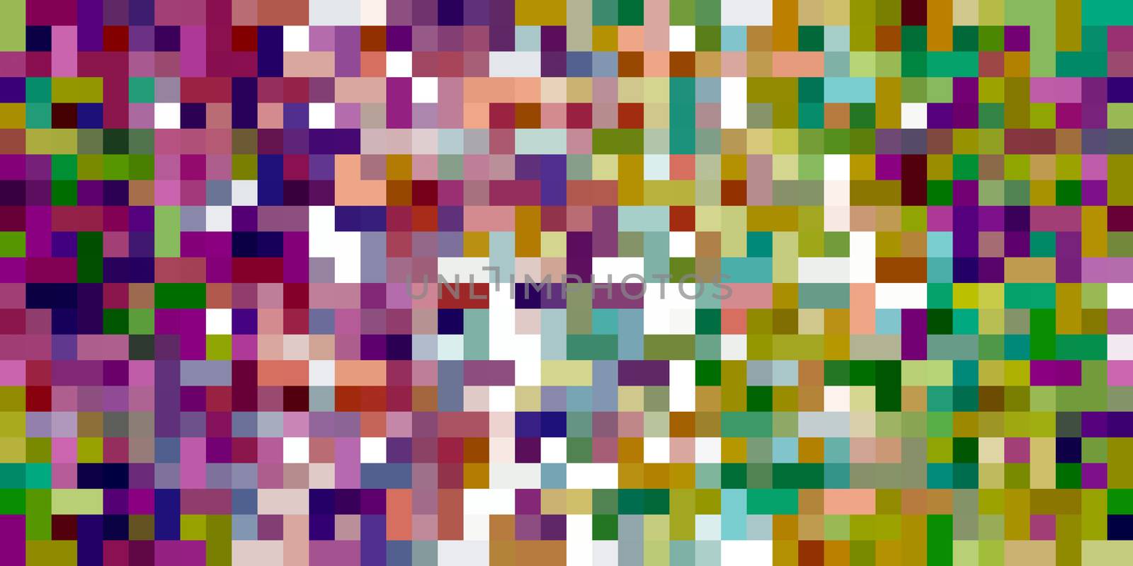 Seamless Abstract Squares Background as a Modern Art Concept
