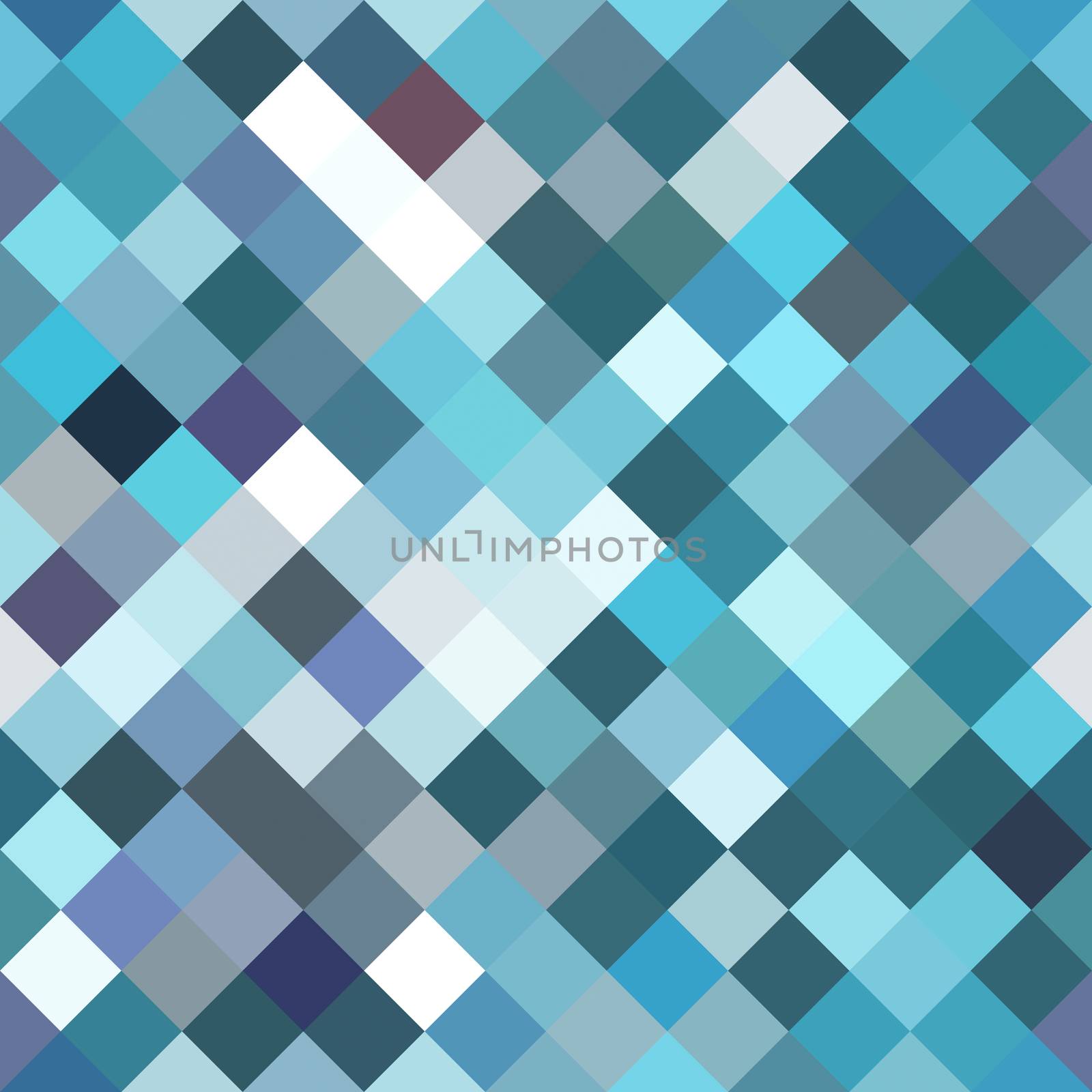 Seamless Abstract Squares Background by kentoh