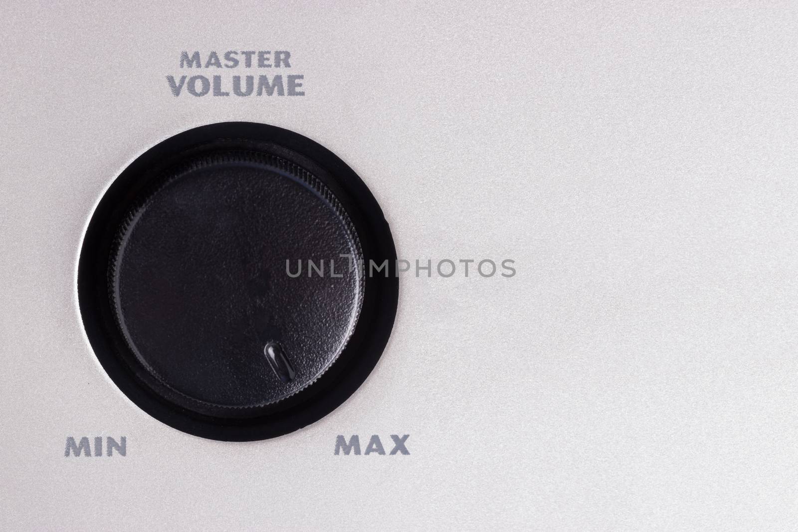 volume switcher turn on maximum. Max volume concept
