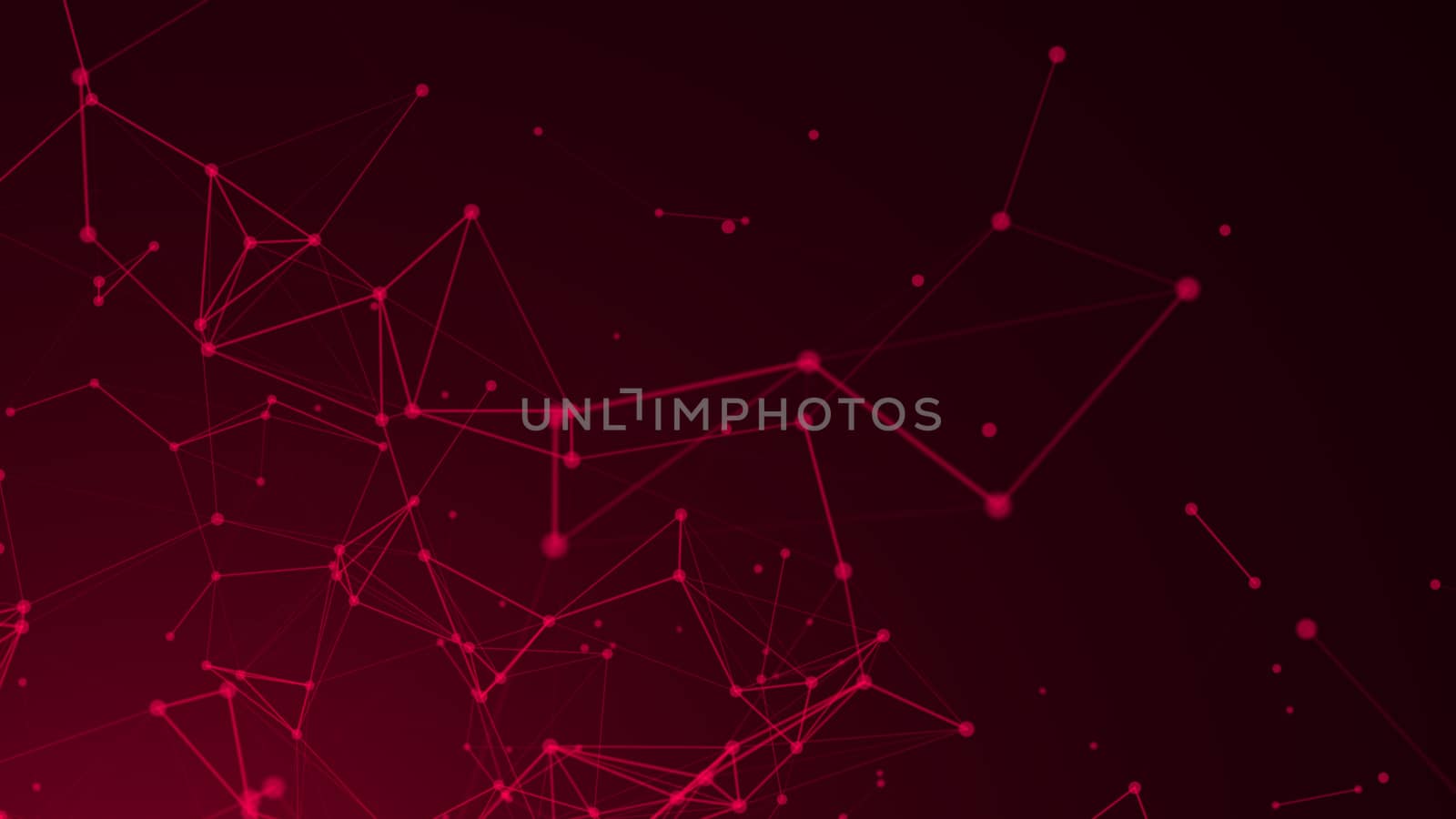 Abstract connected dots. Technology concept. Digital backdrop by nolimit046