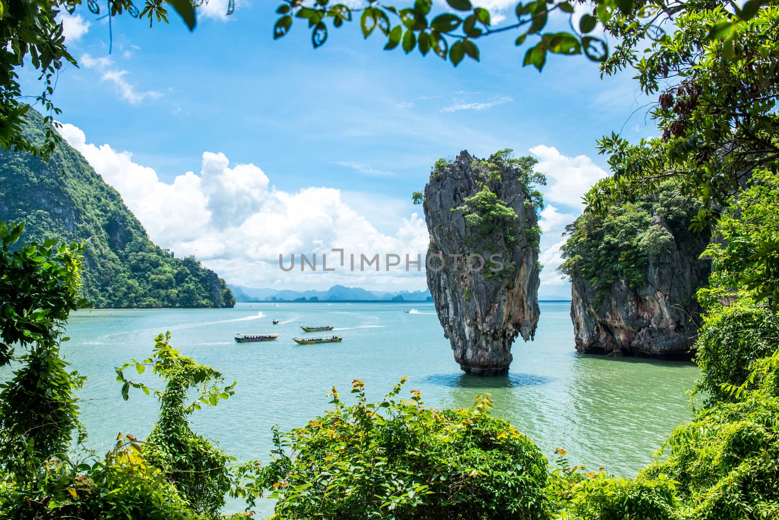 James Bond Island in Pang-nga Thailand.