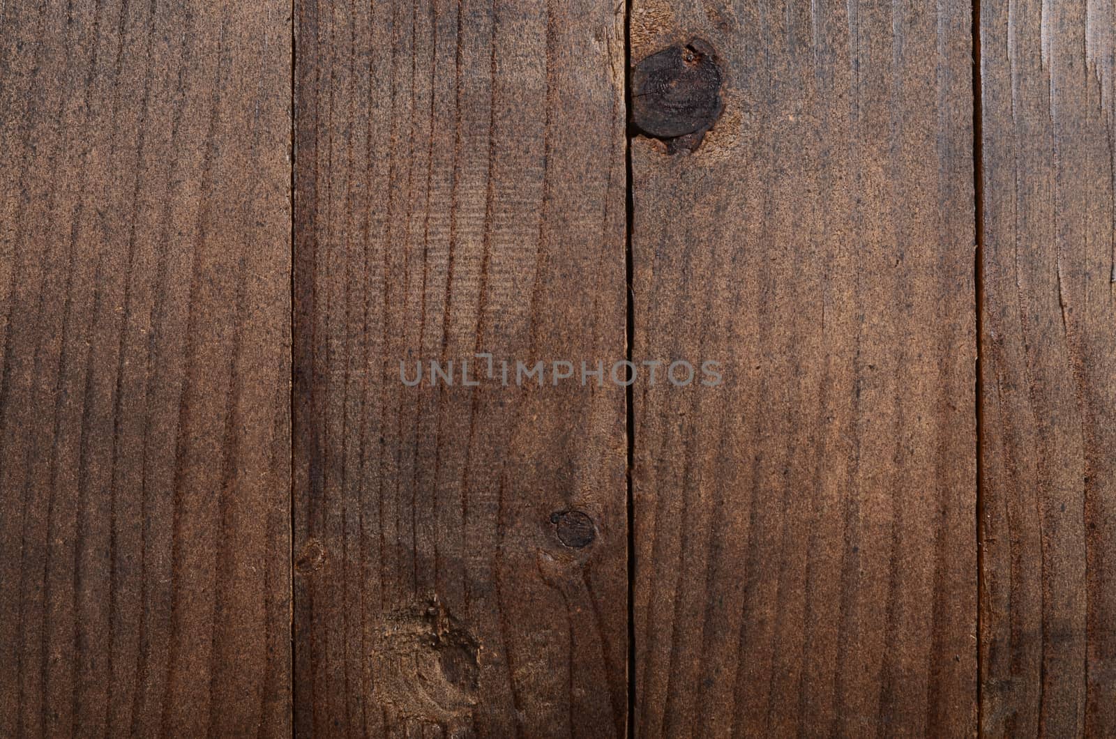 The fence from wooden boards close up