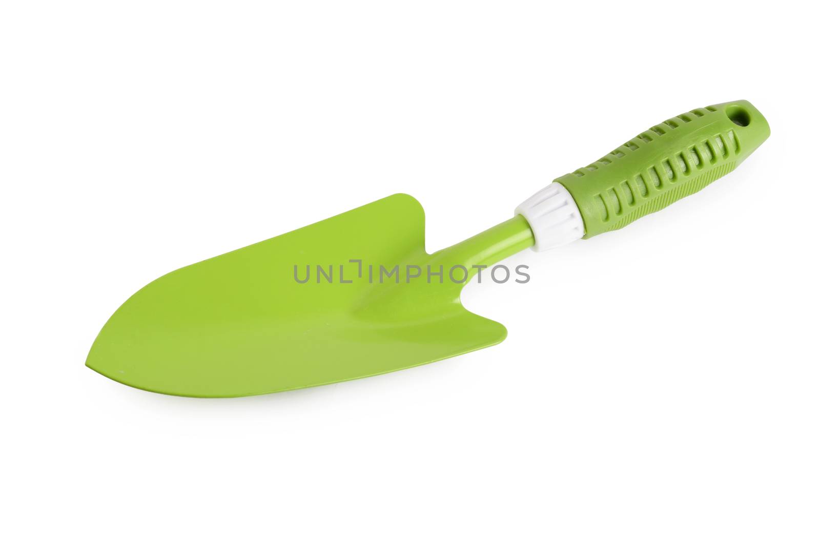 Garden green scoop isolated on white background