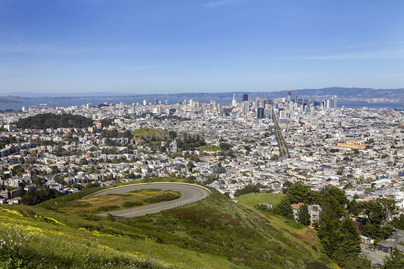San Francisco - Twin Peaks view by mmarfell