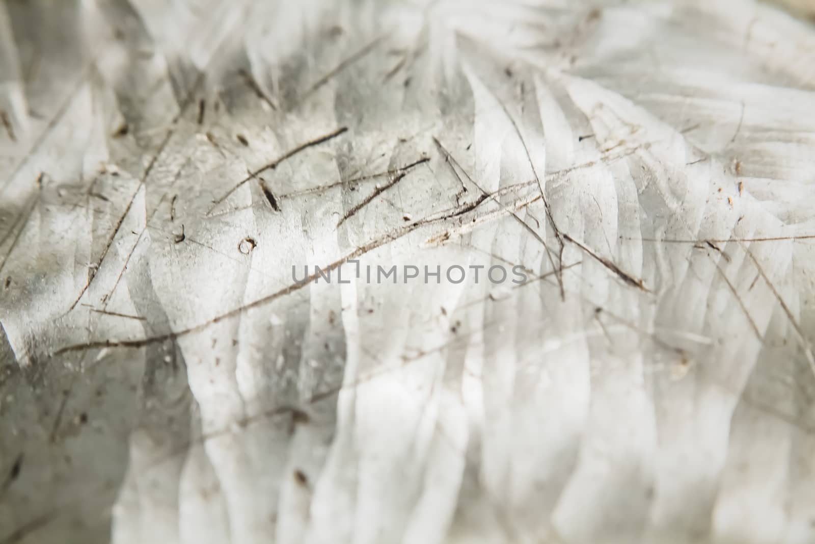 Abstract faceted crystallized background. Metal crystal design. Selective focus