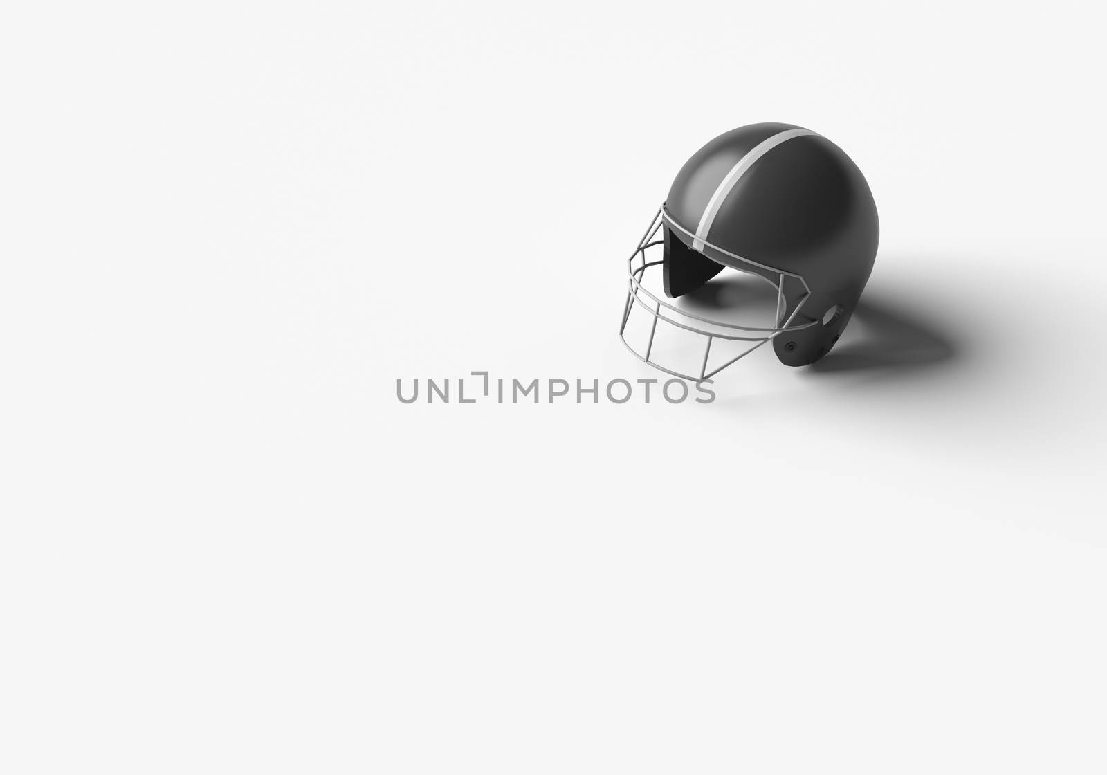 3D RENDERING OF FOOTBALL HELMET by PrettyTG