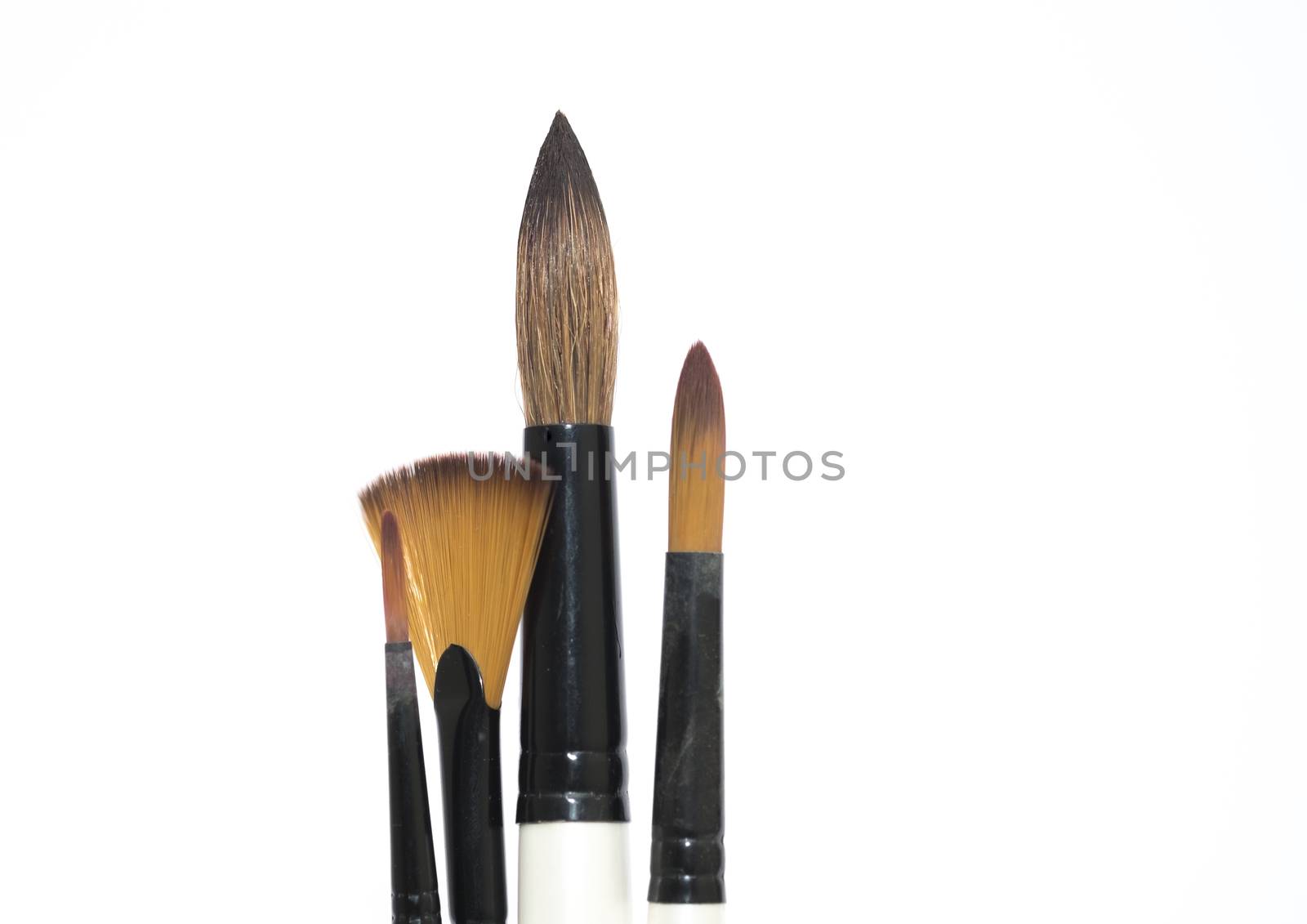 Selection of paintbrushes by sijohnsen