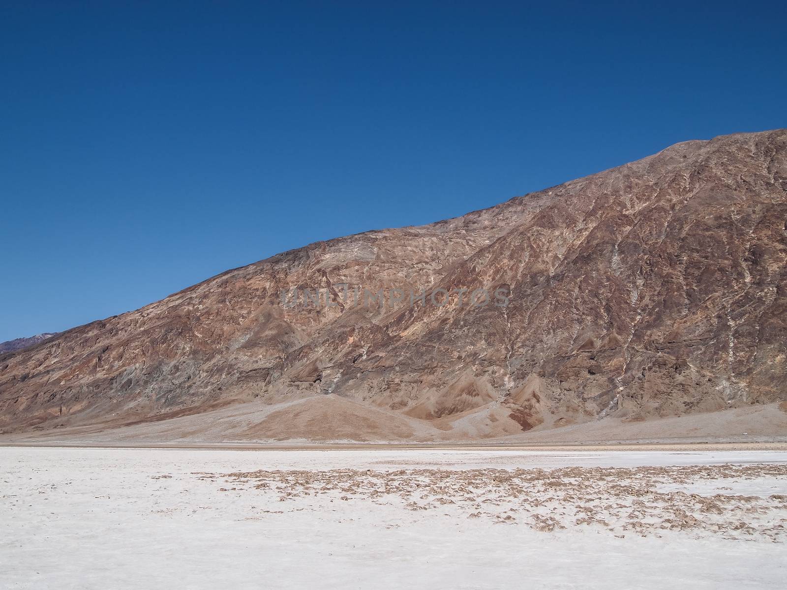 view of Badwater Basin in Death Valley National Park , USA