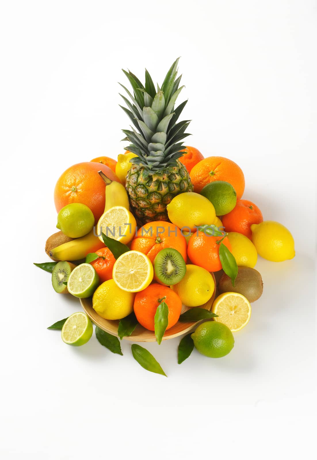 tropical fruit assortment by Digifoodstock
