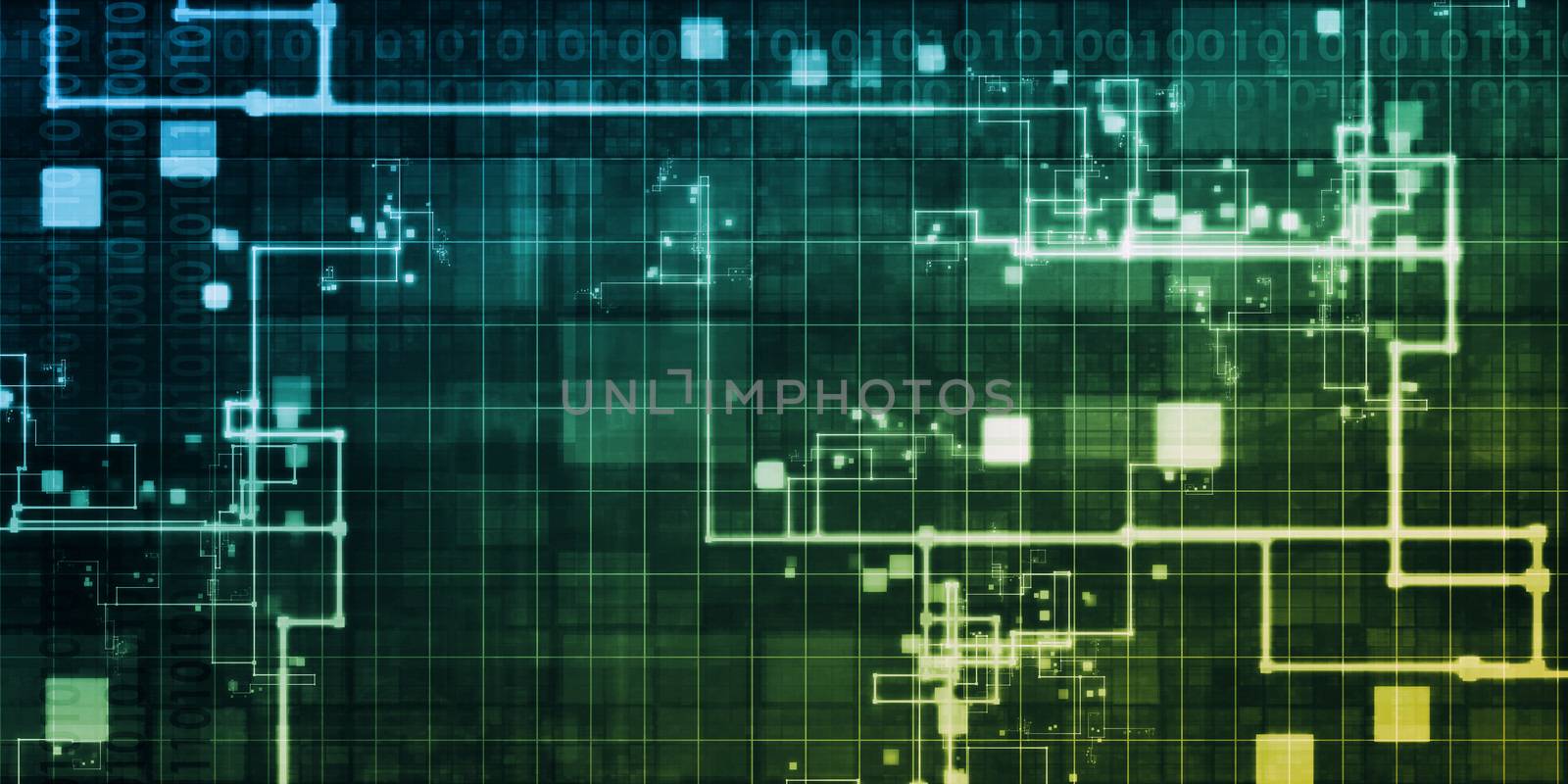 Secure Technology and Protect Data Information Concept