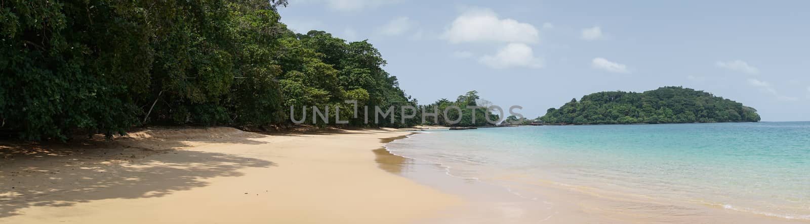 Praia Coco on Principe Island, Sao Tome and Principe, Africa