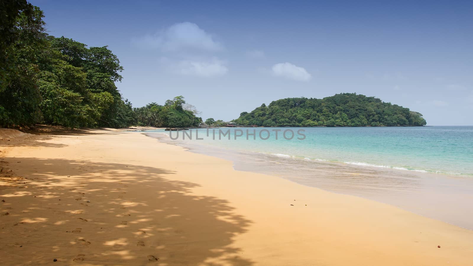 Praia Coco on Principe Island, Sao Tome and Principe, Africa