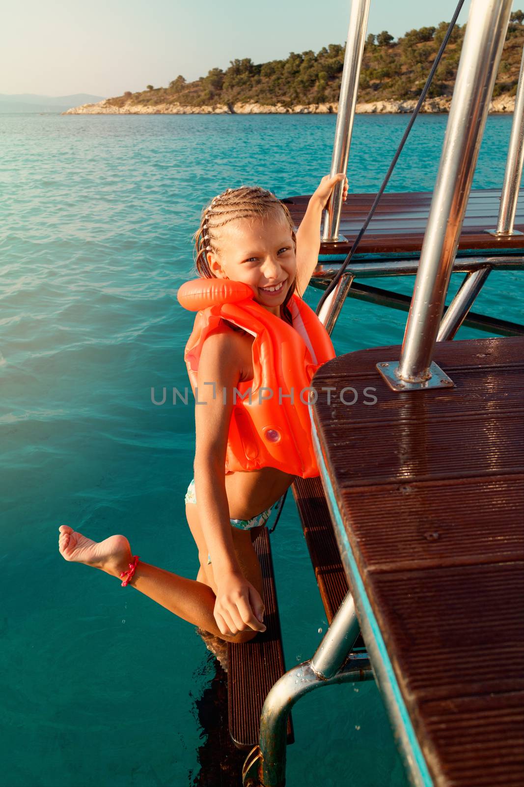 Little Girl On A Cruise by MilanMarkovic78