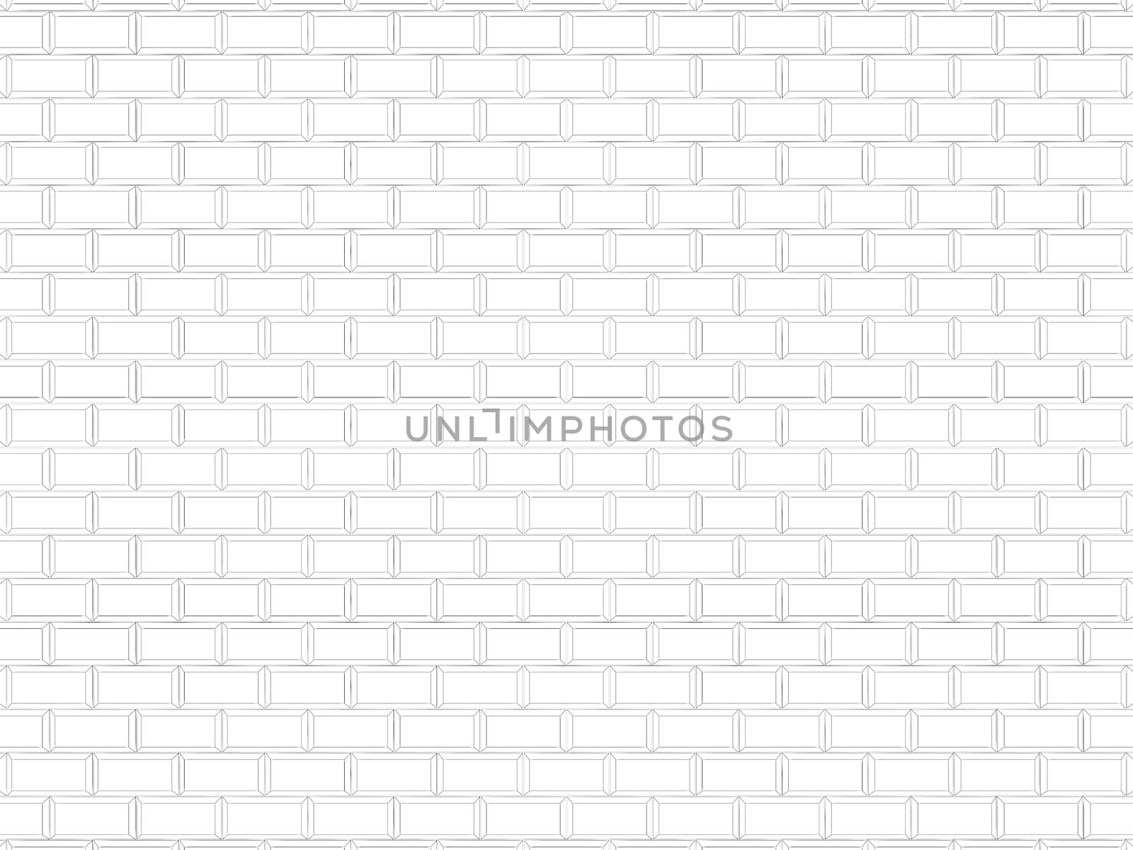 white brick background