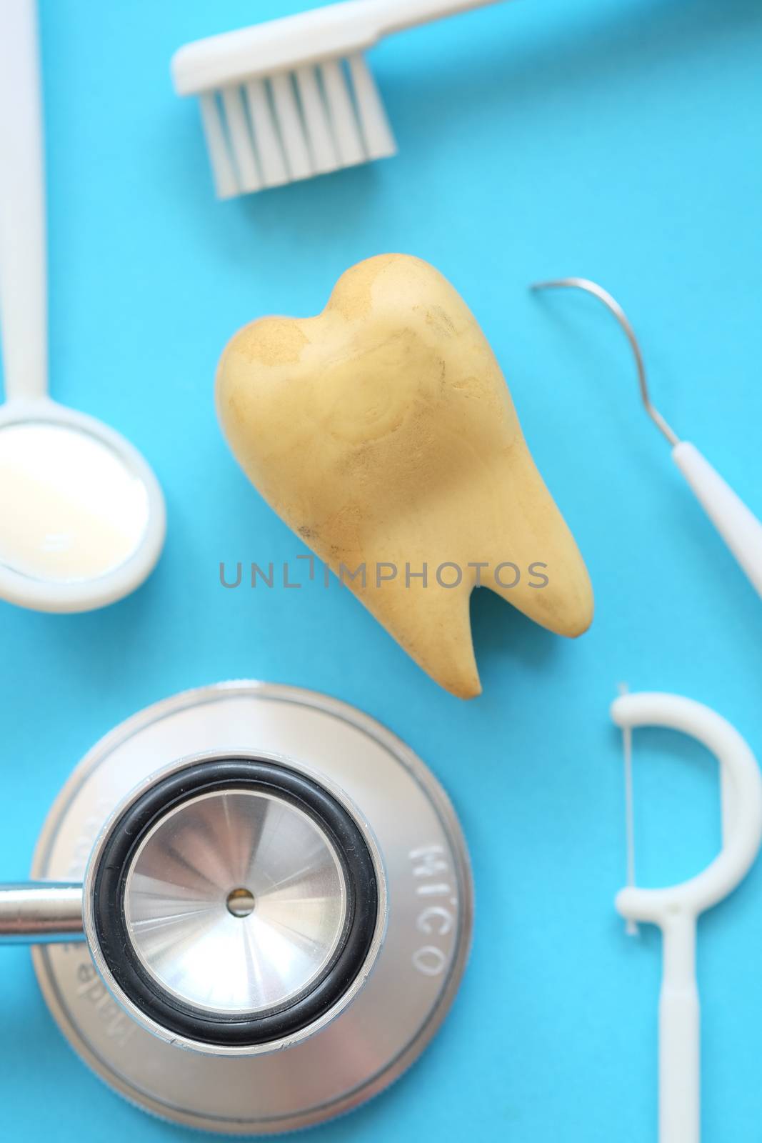 concept image of dental background by ponsulak