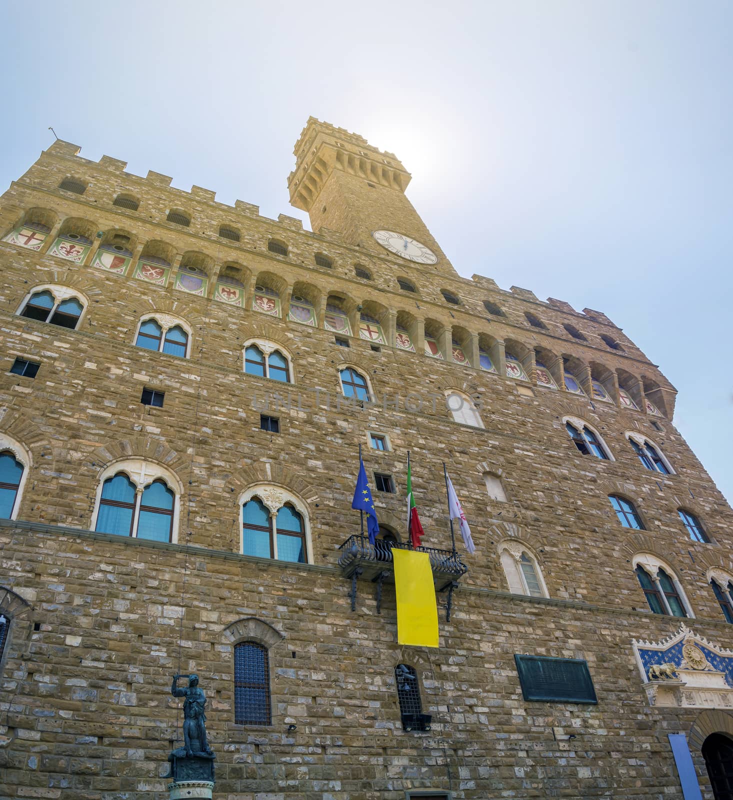 Palazzo Vecchio (old palace) in Piazza della Signoria by rarrarorro