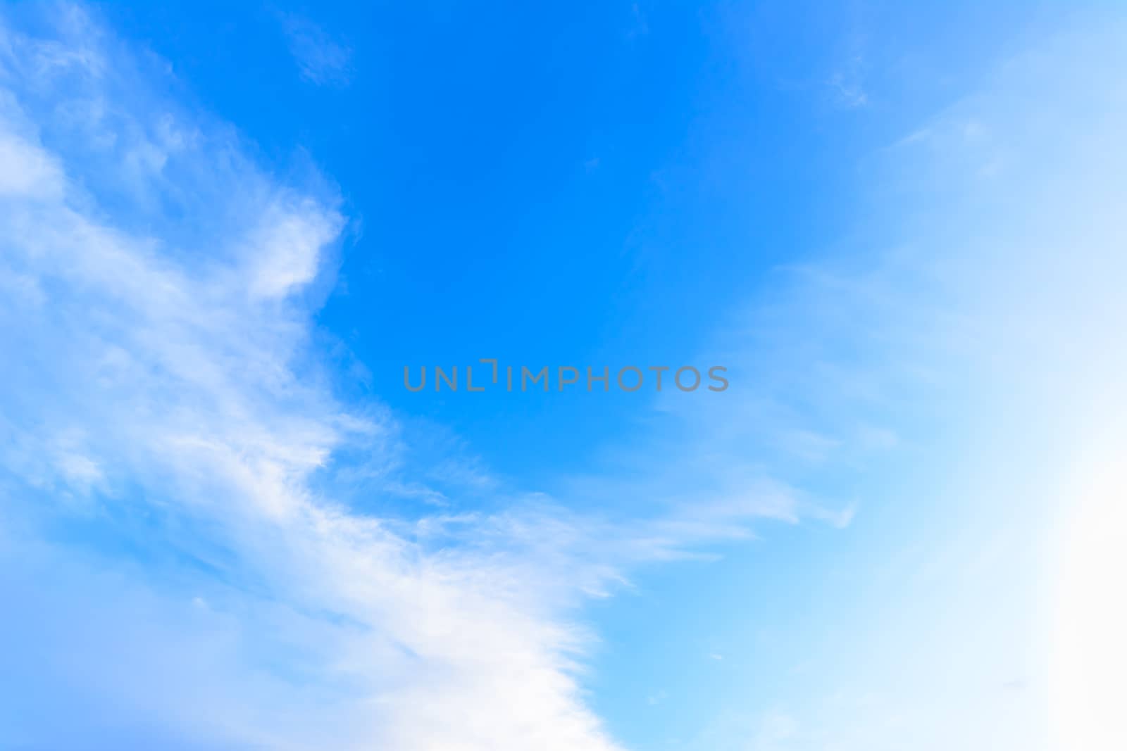 blue sky for background