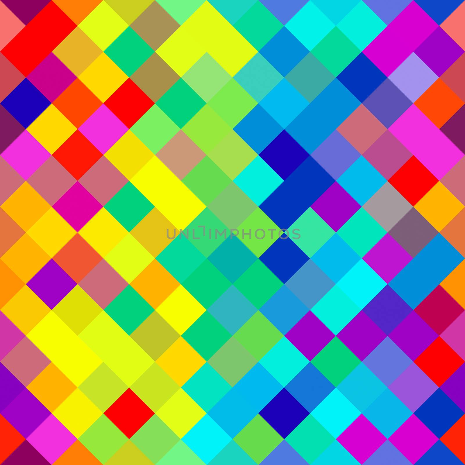 Repeating Pattern with Seamless Pixel Art Background Abstract