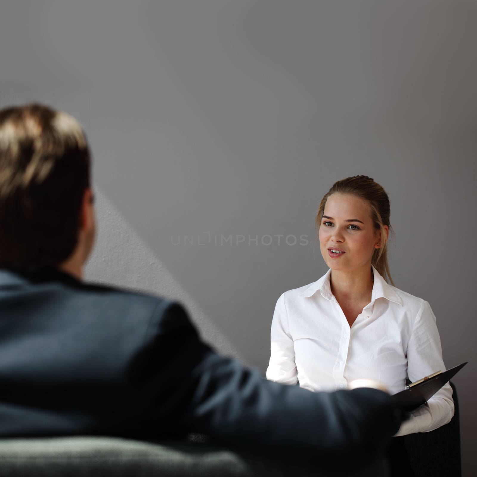 Job business interview by ALotOfPeople