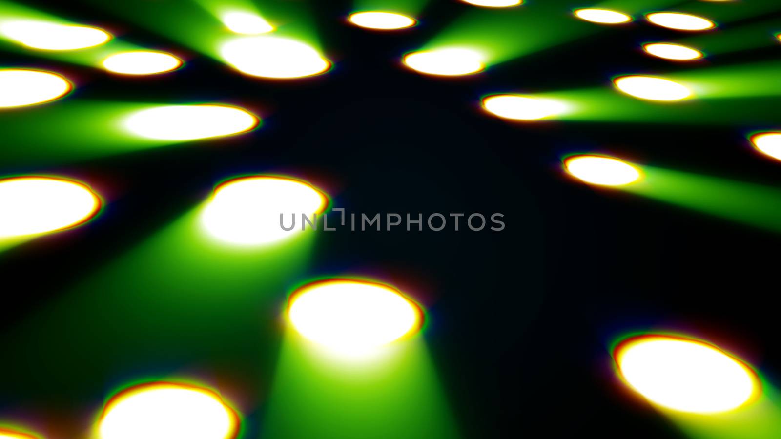 Abstract background with disco floor. 3d render by nolimit046