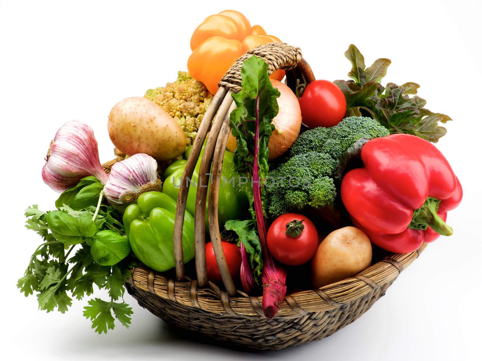 Fresh Vegetables Basket by zhekos