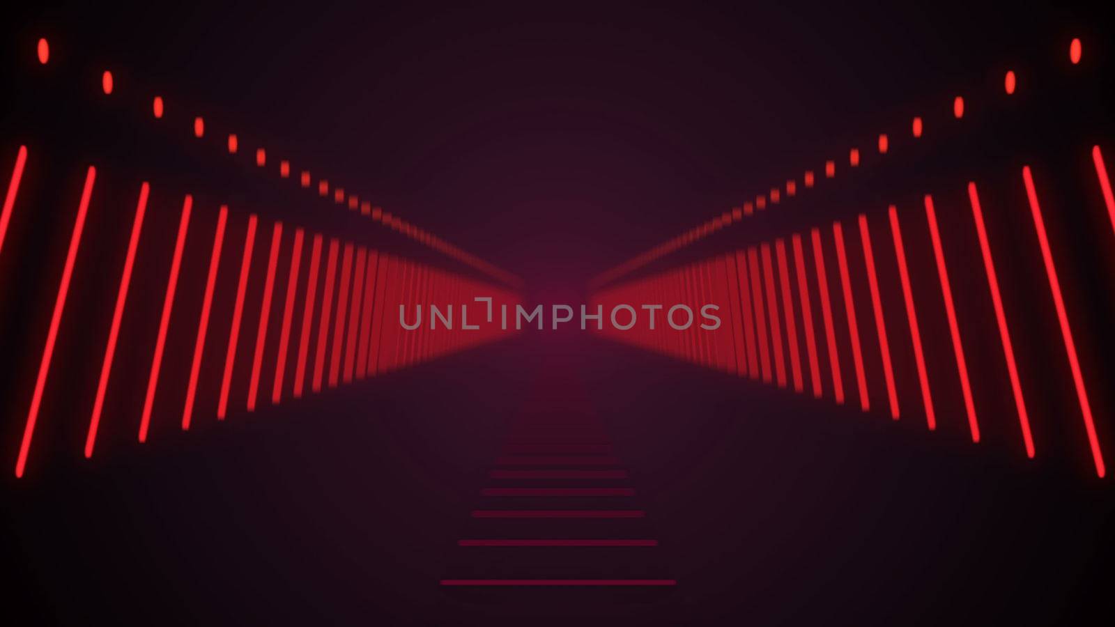 Abstract background with technology tunnel by nolimit046