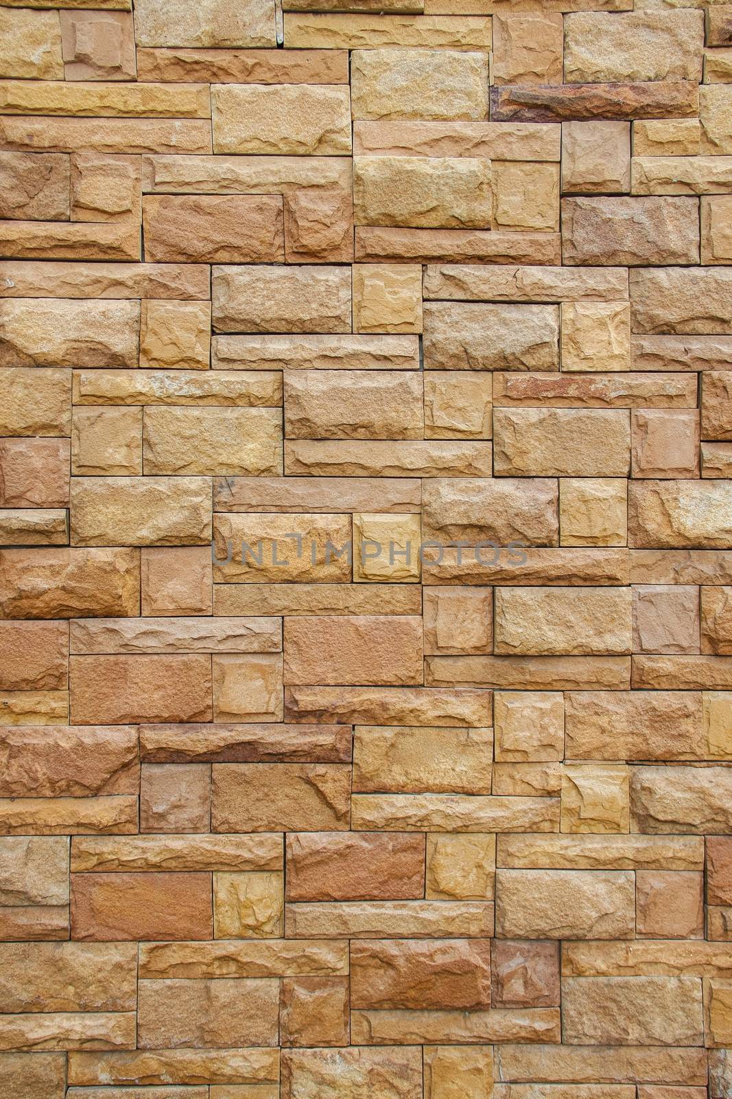 construction texture of brick stone wall for exterior background