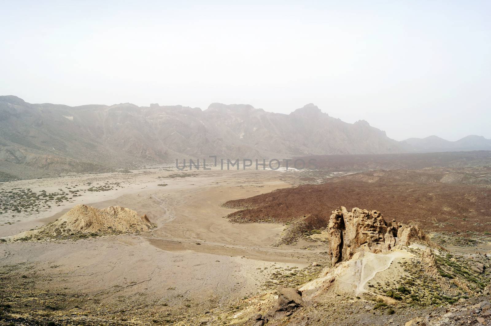 Teide National Park in Tenerife, Spain 