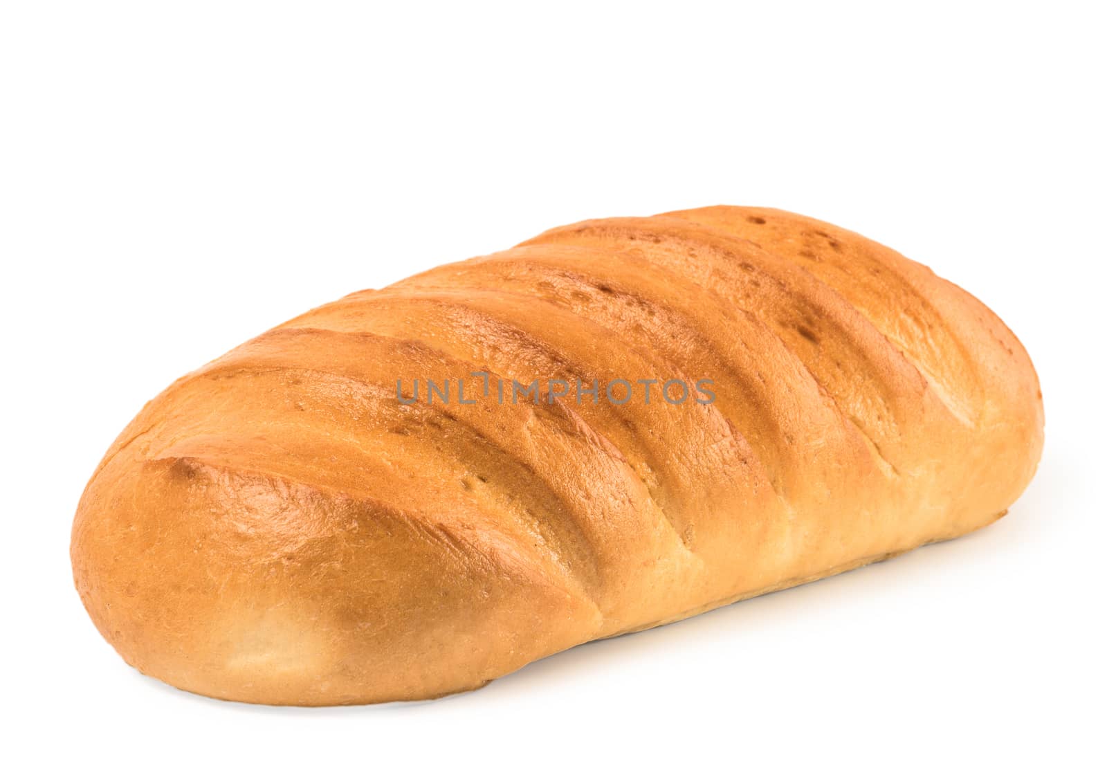 veka loaf isolated on white by fascinadora