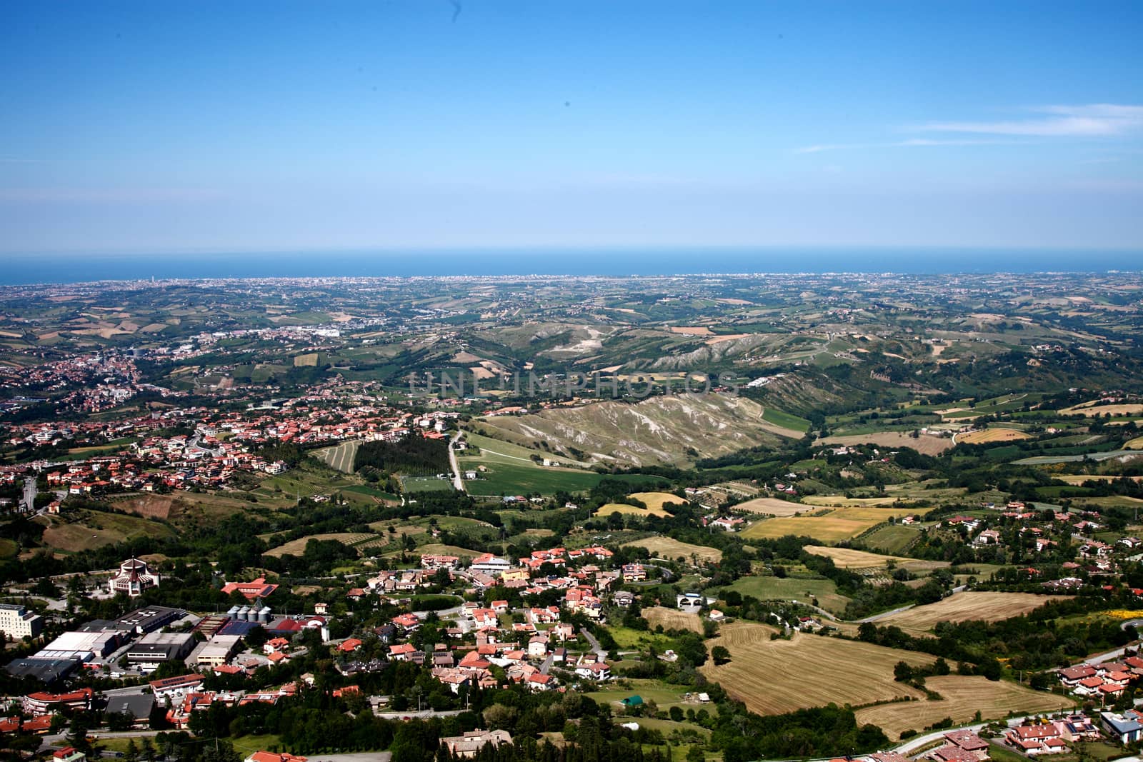 Panoramic from the san marino a by diecidodici