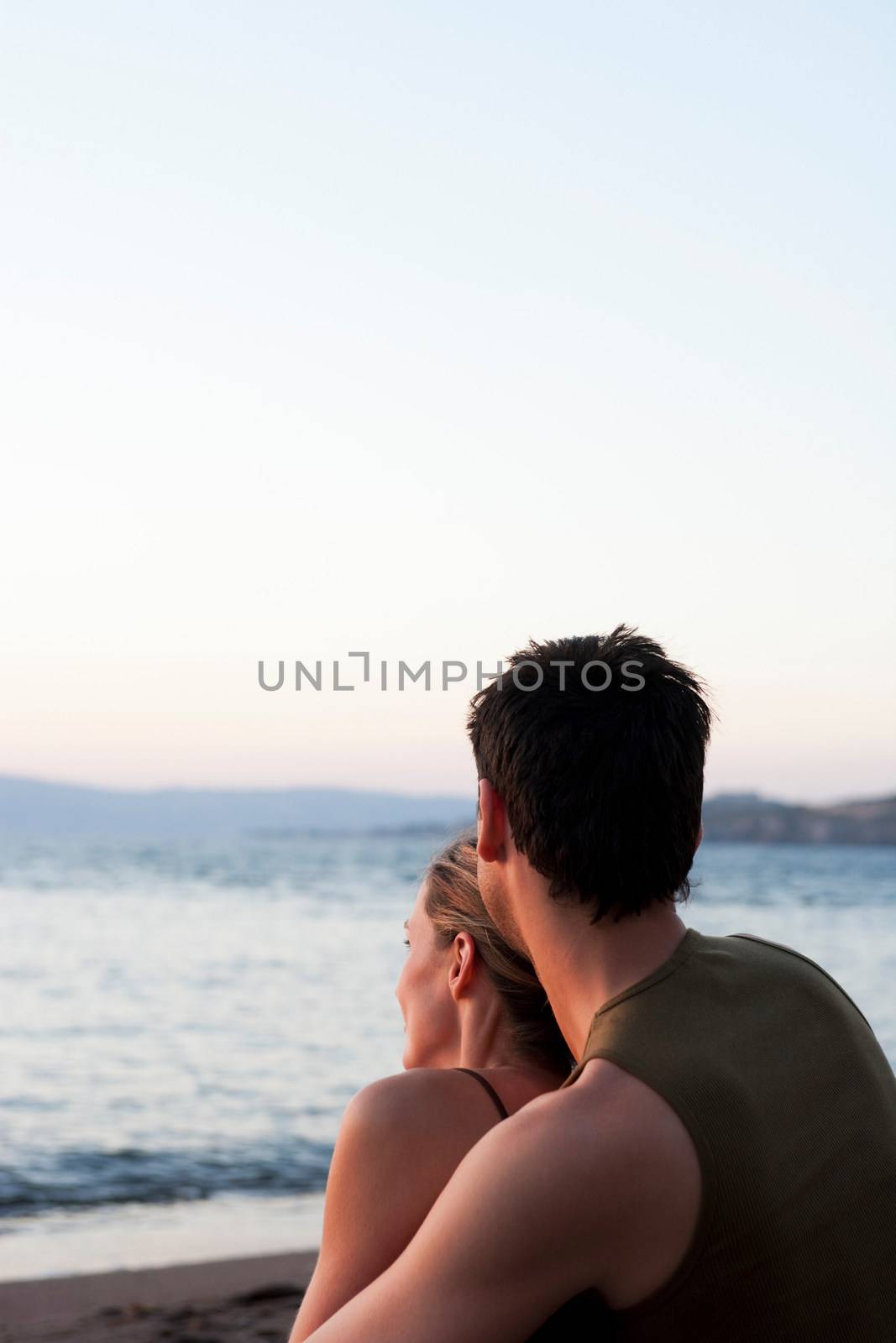 Couple Watching Seaside