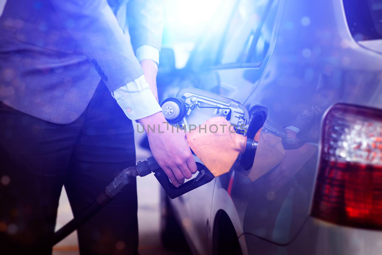 Pumping car petrol by szefei