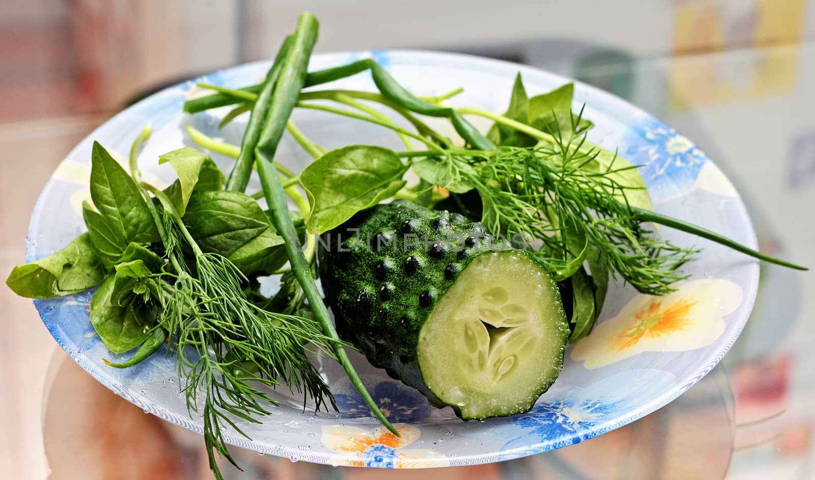 Food ingredients for salad. by andsst