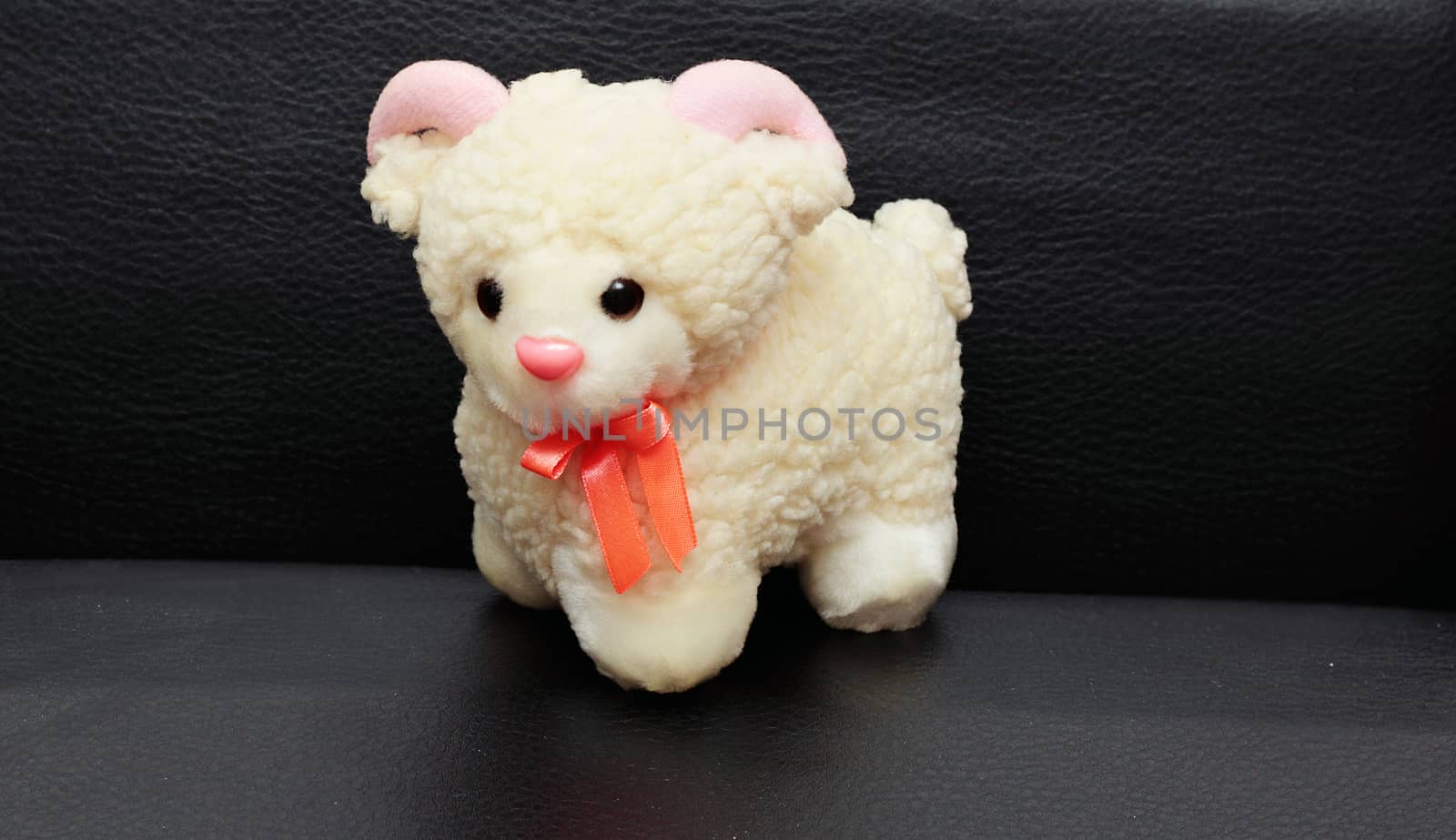 Soft toy white sheep. by andsst