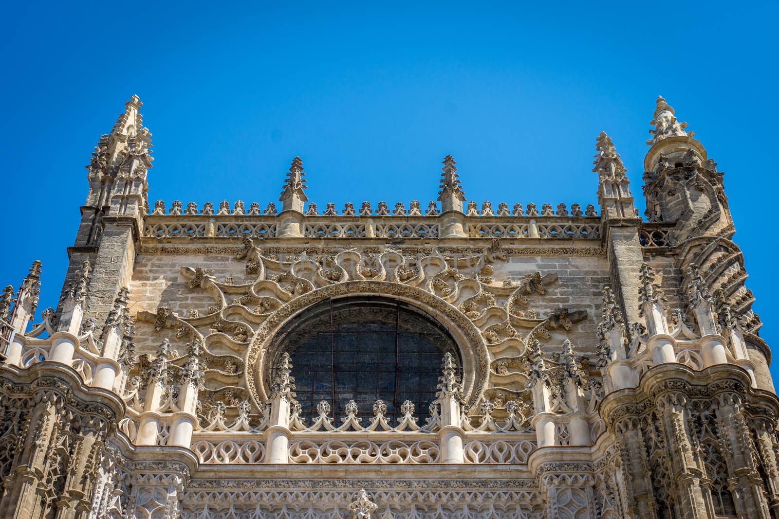 The Cathedral in Seville, the worlds largest gothic cathedral bu by ramana16