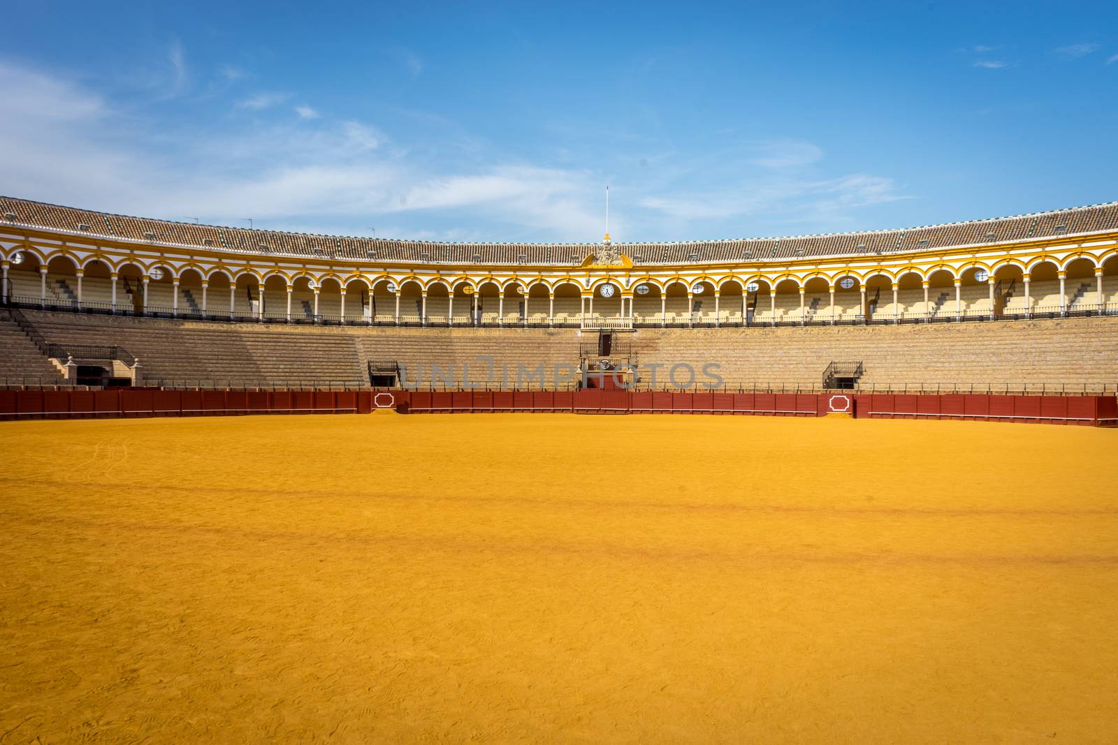 The bull fighting ring at Seville, Spain, Europe by ramana16