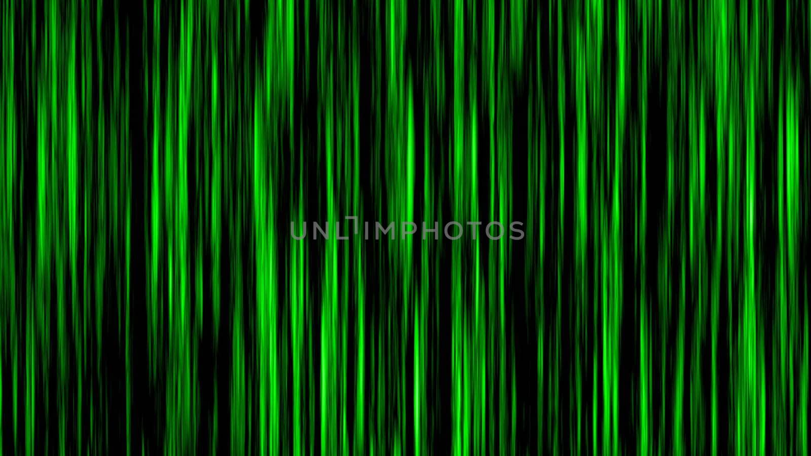 Abstract background with animation moving of magic lines. 3d rendering