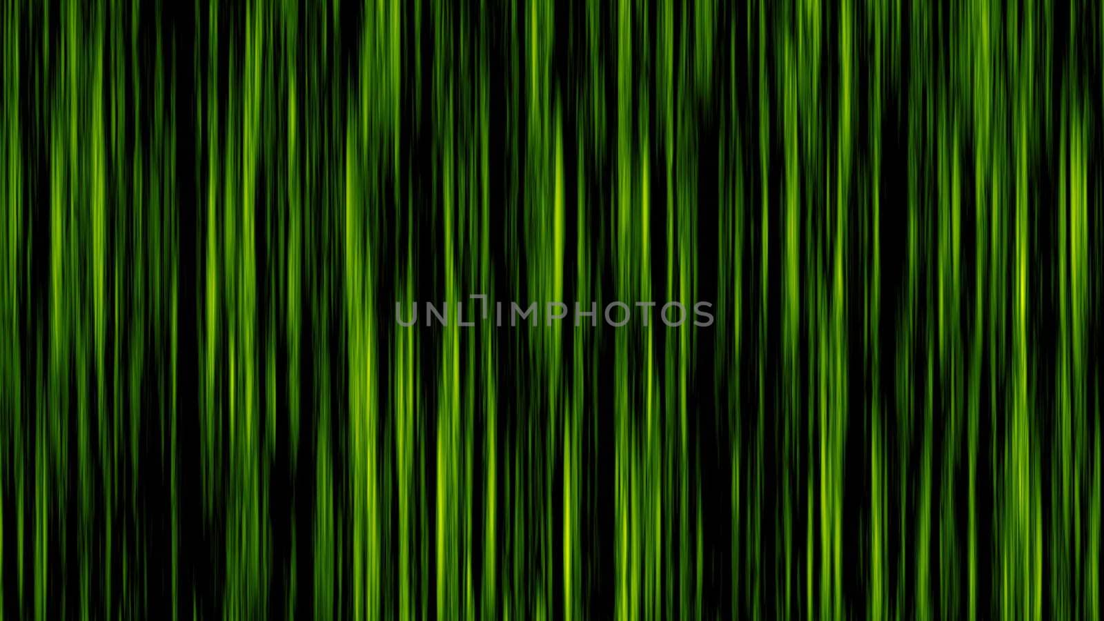 Abstract background with animation moving of magic lines. 3d rendering