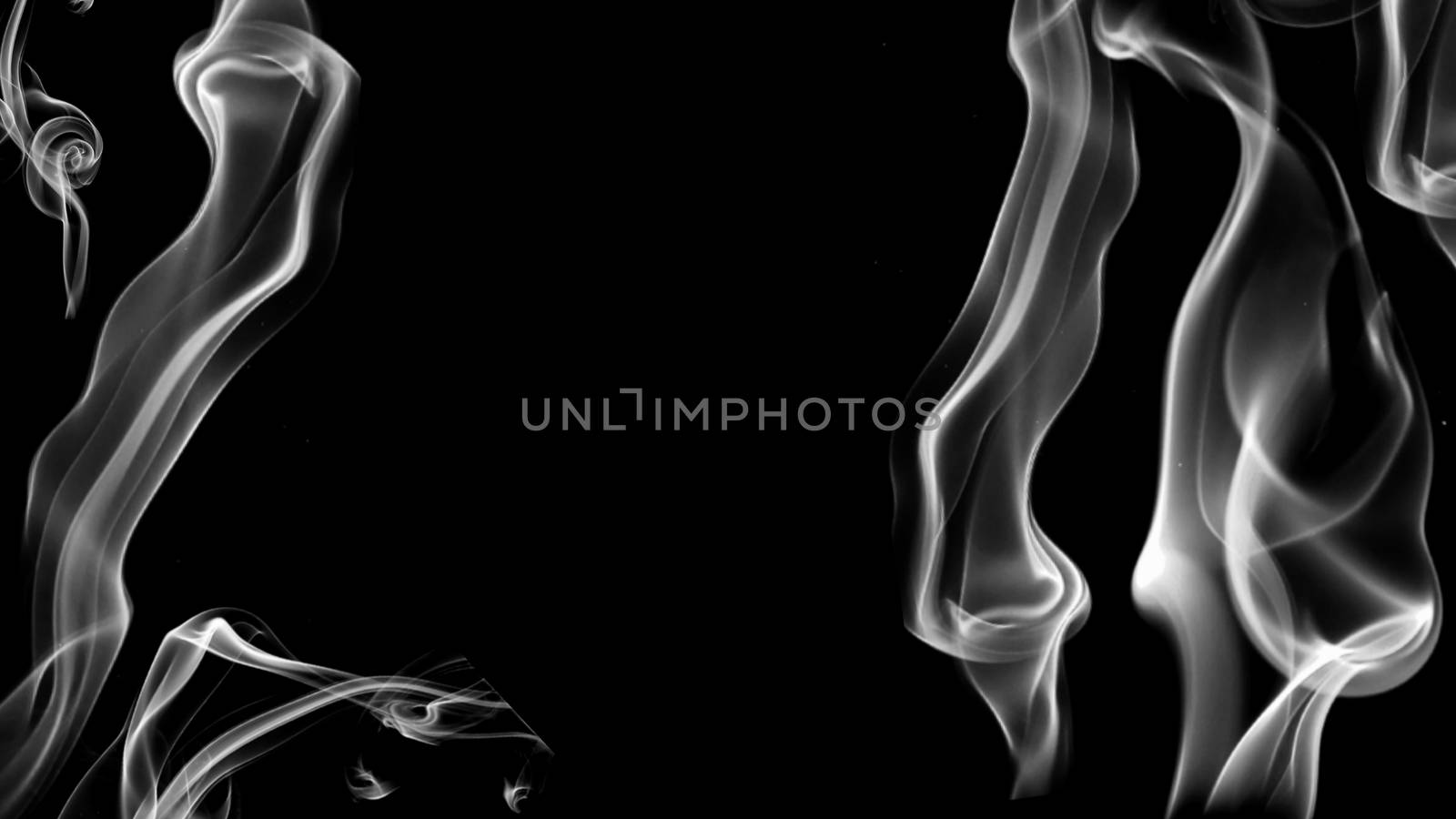 Abstract background with white smoke. 3d rendering.