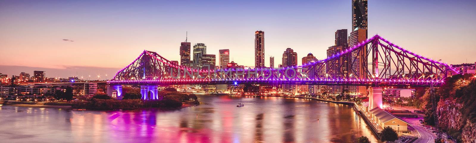 Story Bridge in Brisbane, Queensland, Australia