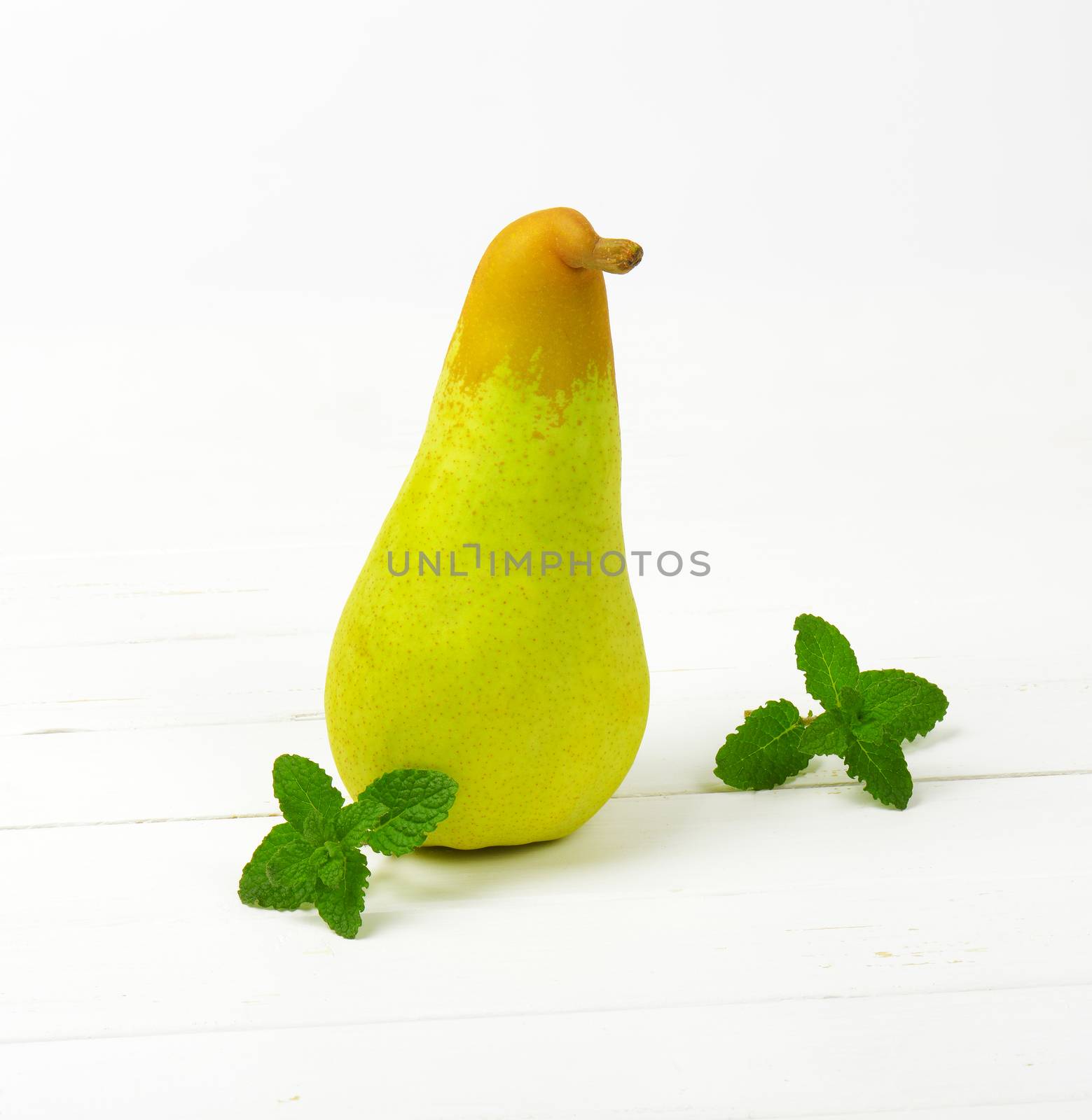 fresh yellow pear by Digifoodstock