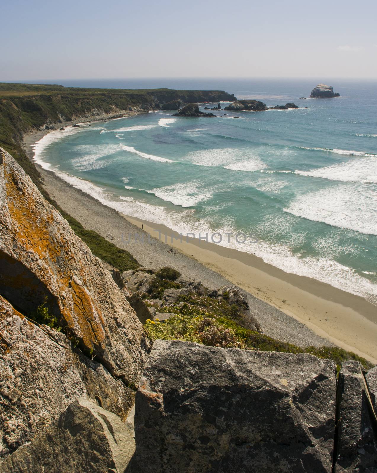 Plaskett Creek in Big Sur, CA by Njean