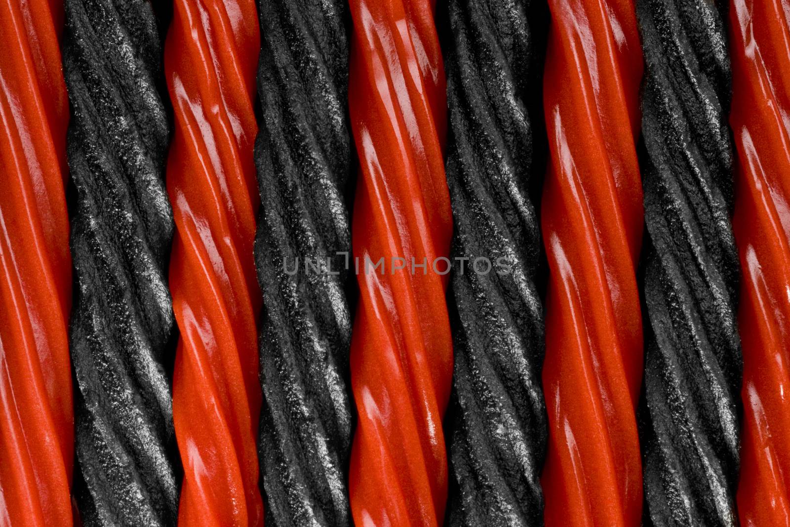 red and black licorice by Njean