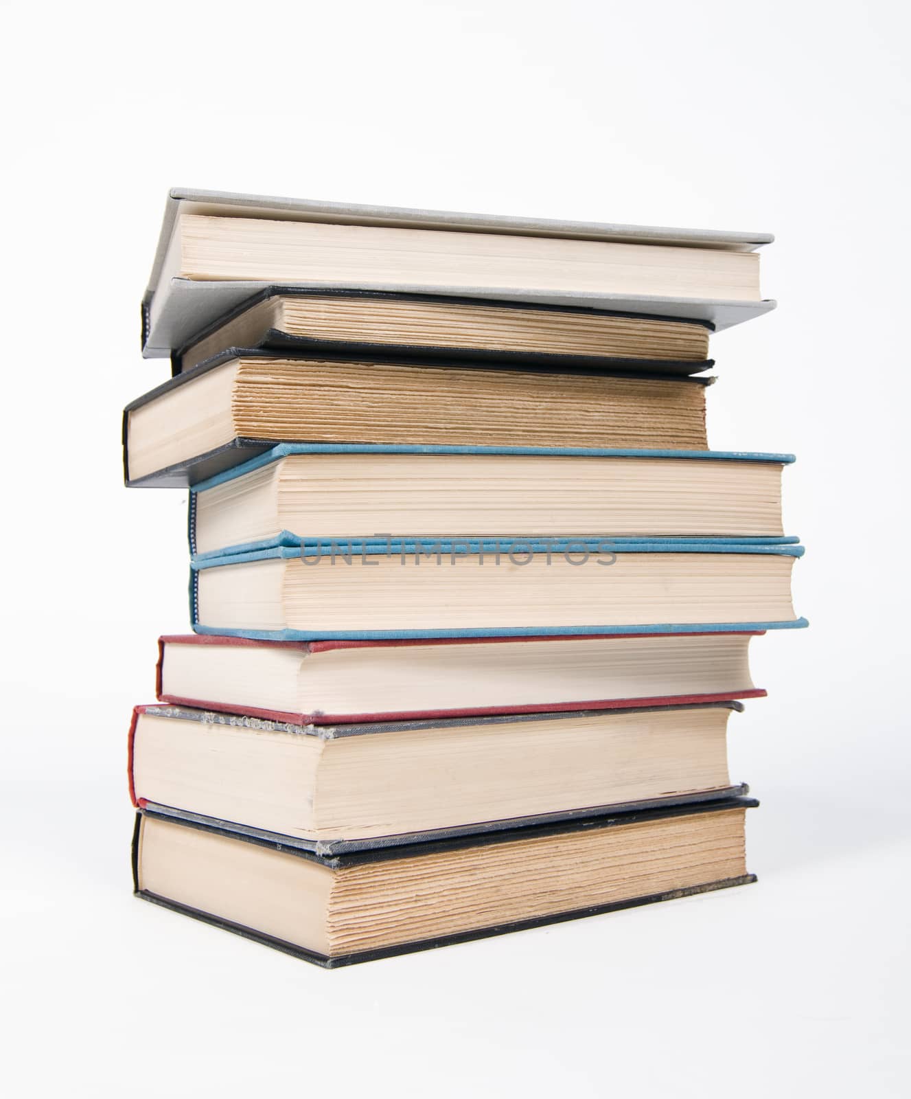 Stack of old books