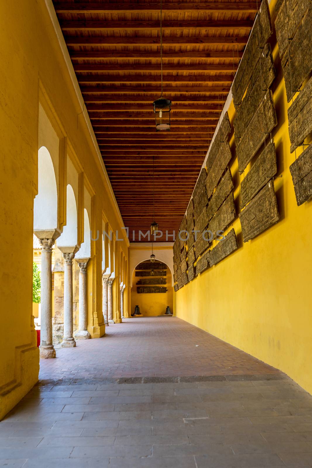 Passage in the exterior of the Mosque Church of Cordoba, Spain,  by ramana16