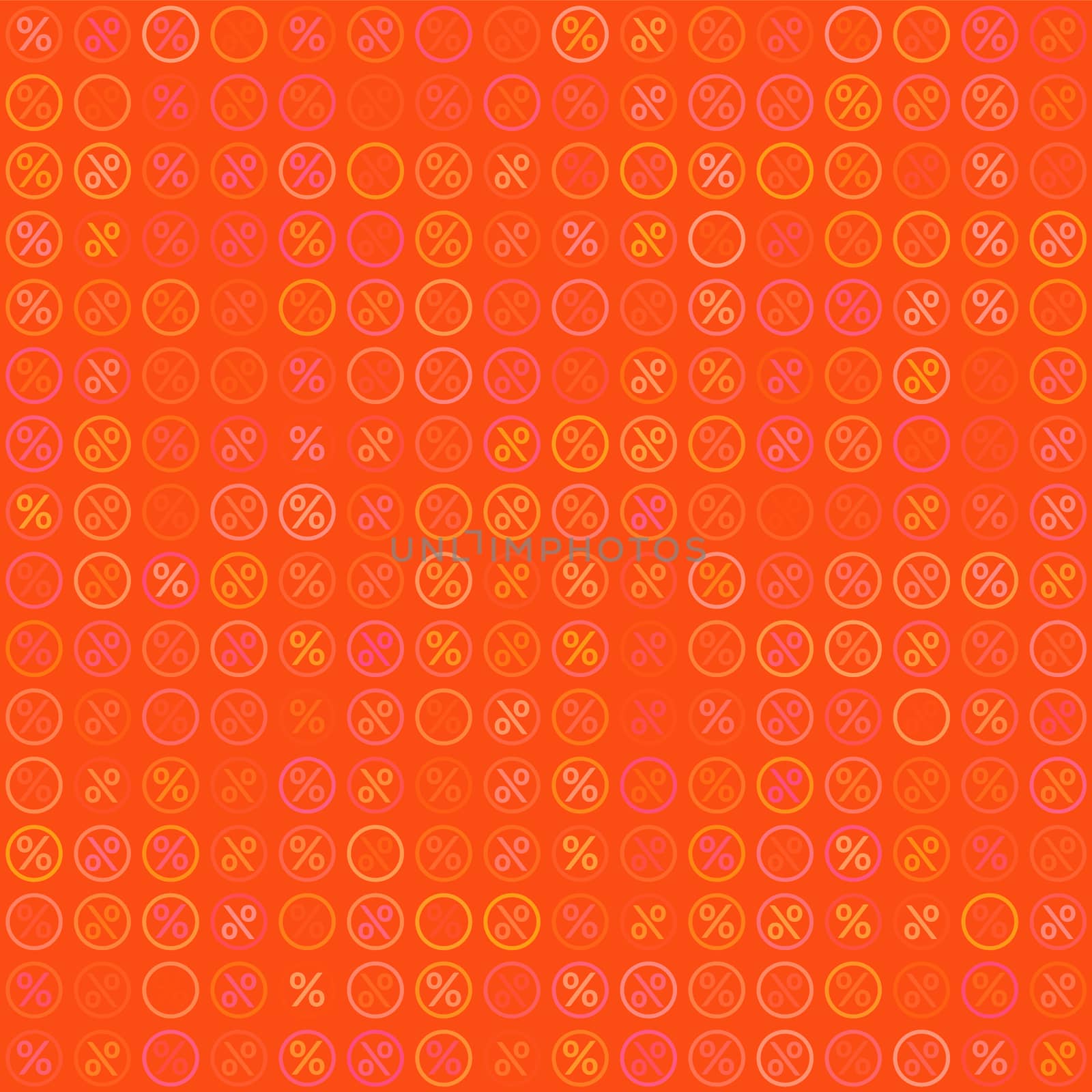 Percent seamless business background. Discount illustration. Economic finance promotion pattern