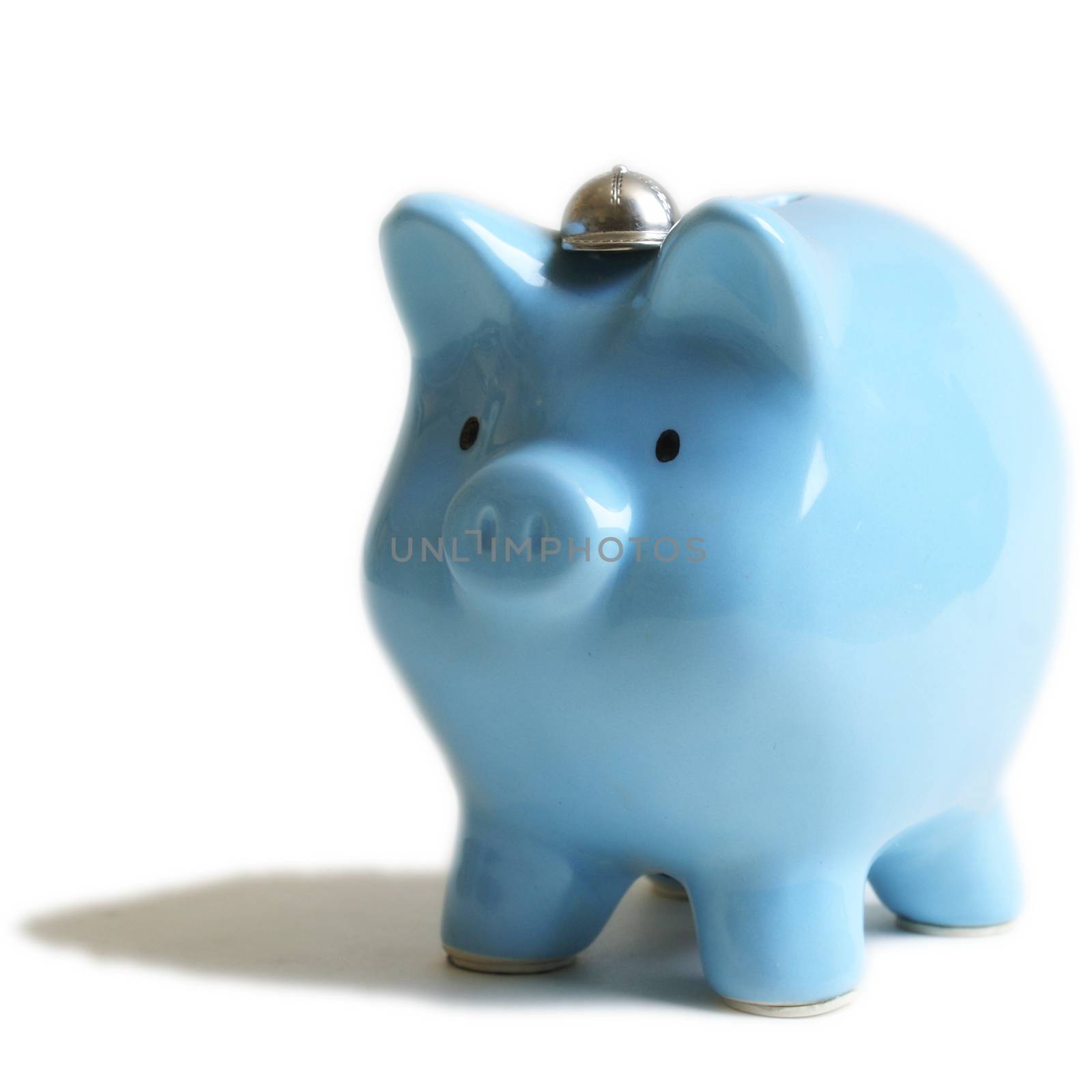 Baby Blue Pig Bank by AlphaBaby