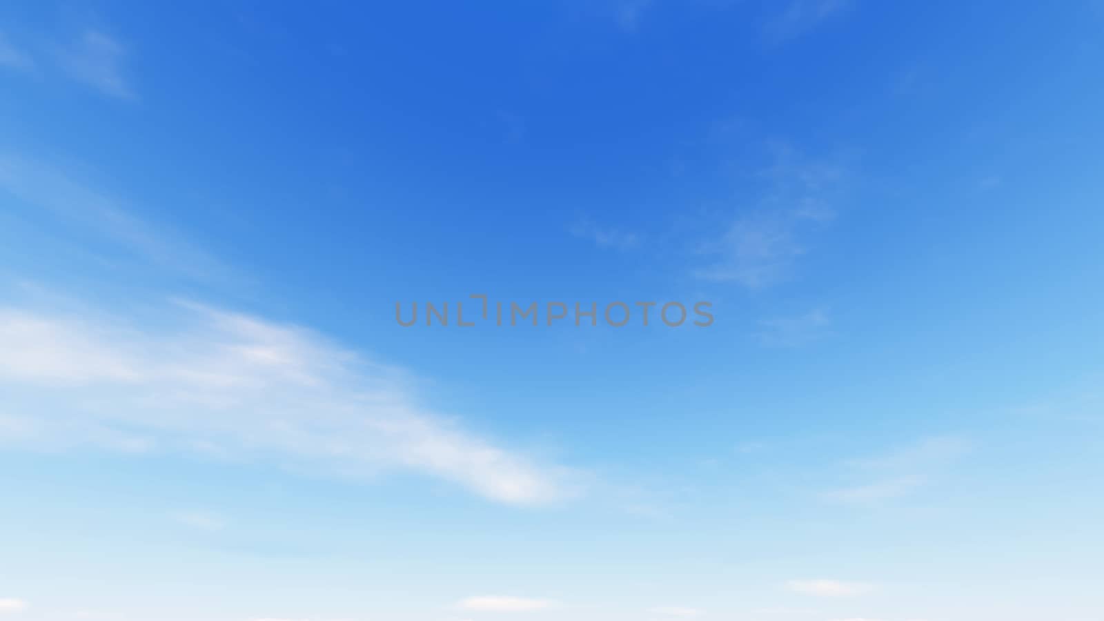 Cloudy blue sky abstract background, blue sky background with tiny clouds, 3d illustration